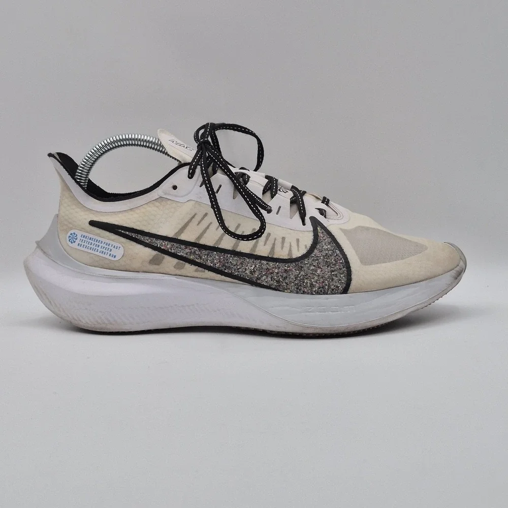 Nike Zoom Gravity Shoes Mens Size 9 White Mesh Running Sneakers BQ3202-101